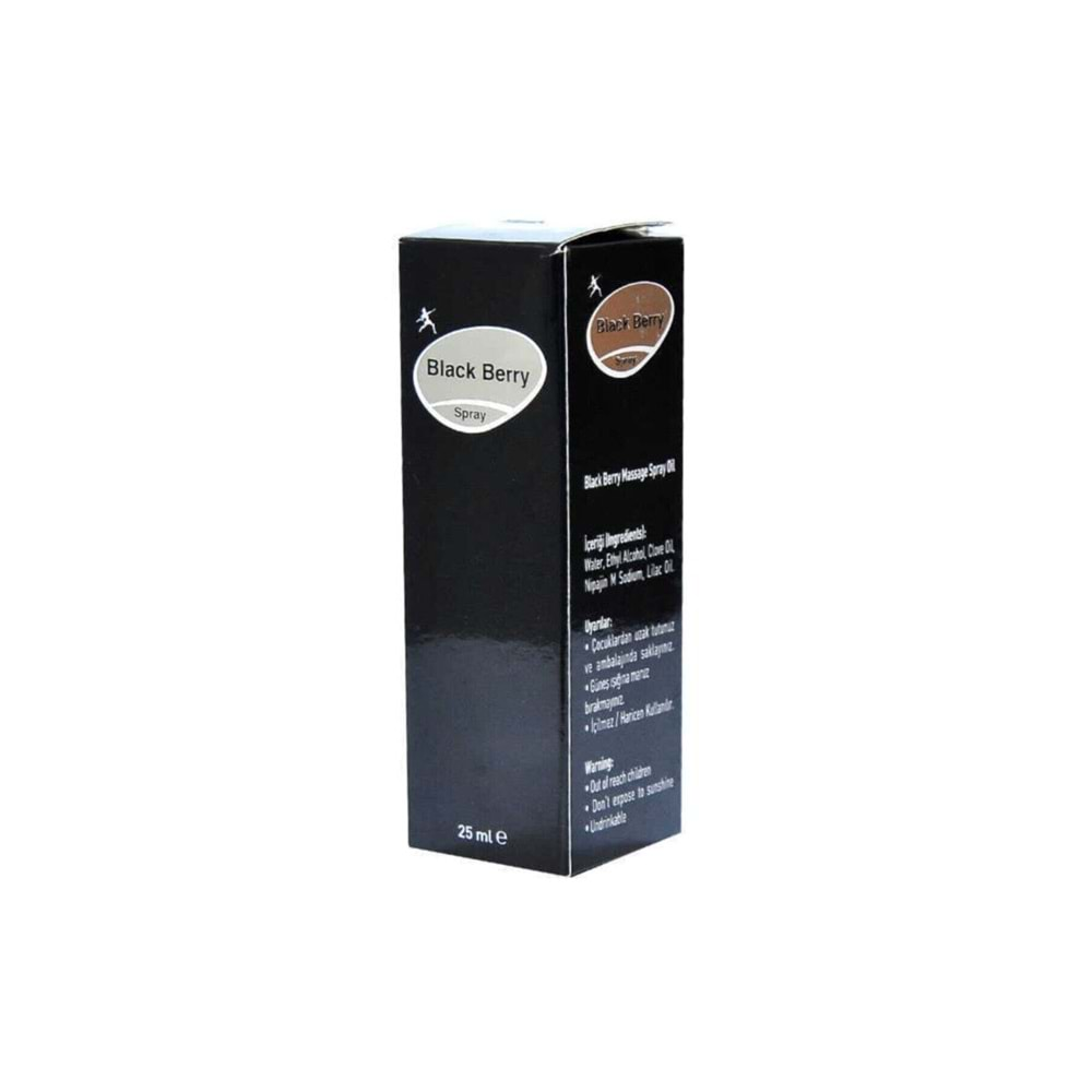 BLACK BERRY GECİKTİRİCİ SPREY 25 ML