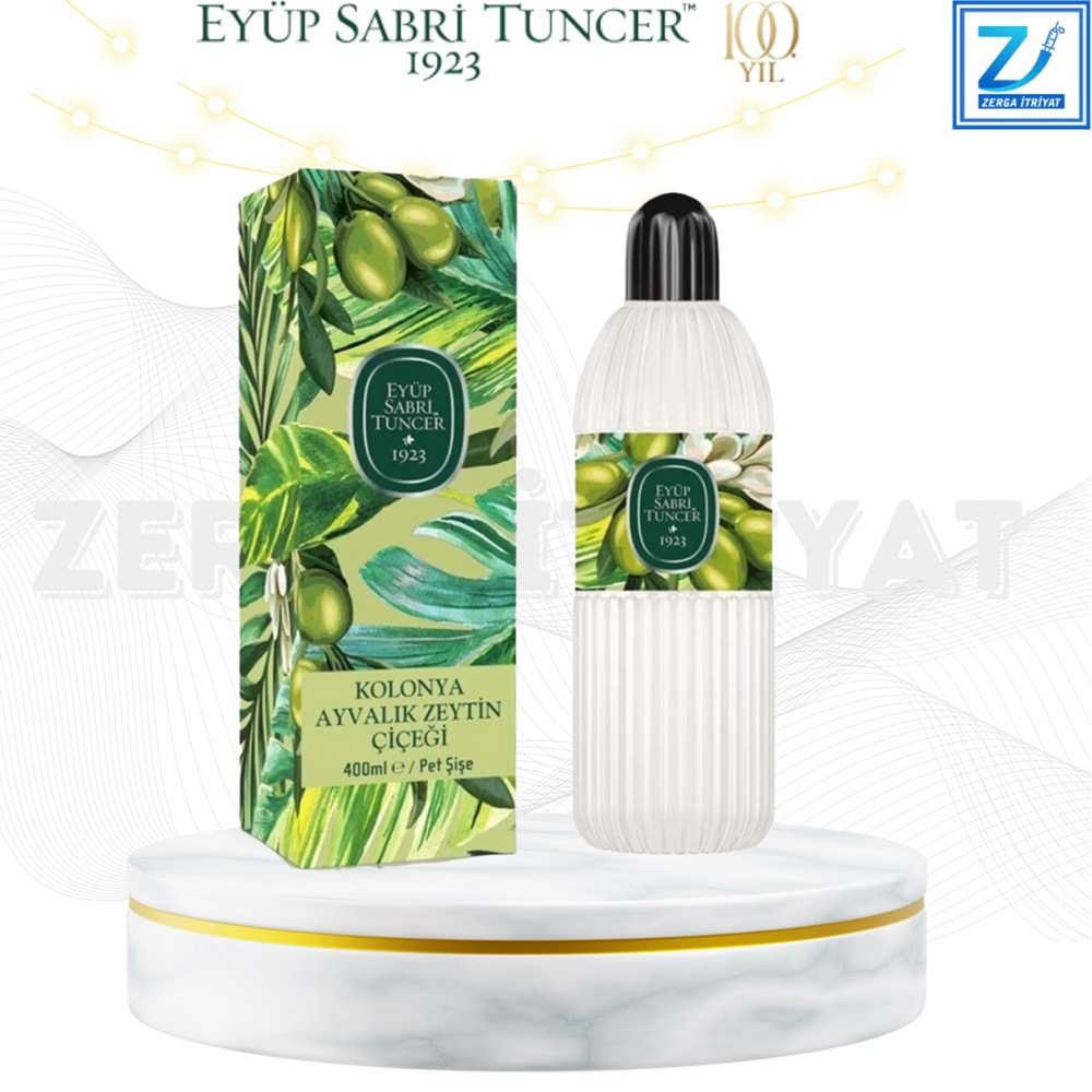 EYÜP SABRİ TUNCER KOLONYA AYVALIK ZEYTİN ÇİÇEĞİ 400 ML