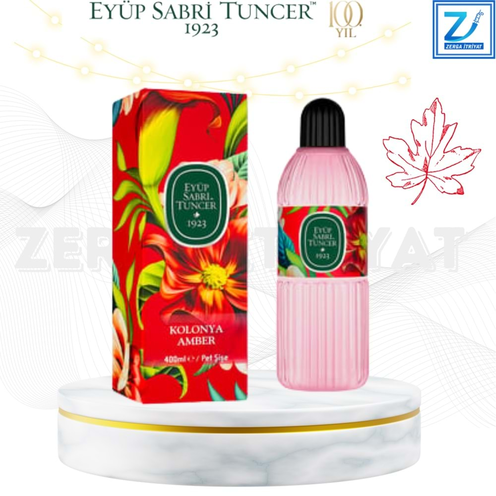 EYÜP SABRİ TUNCER KOLONYA AMBER 400 ML