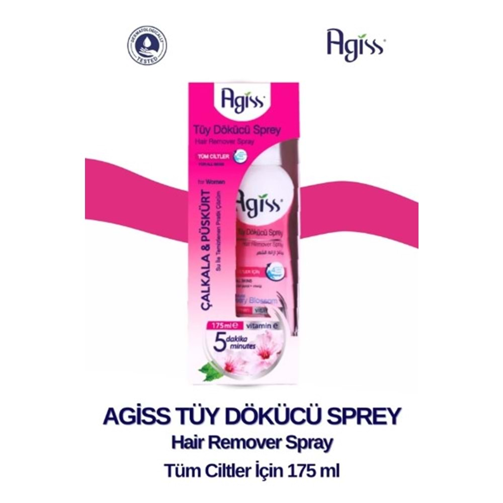 AGİSS TÜY DÖKÜCÜ SPREY FOR WOMEN ( BAYANLAR İÇİN )