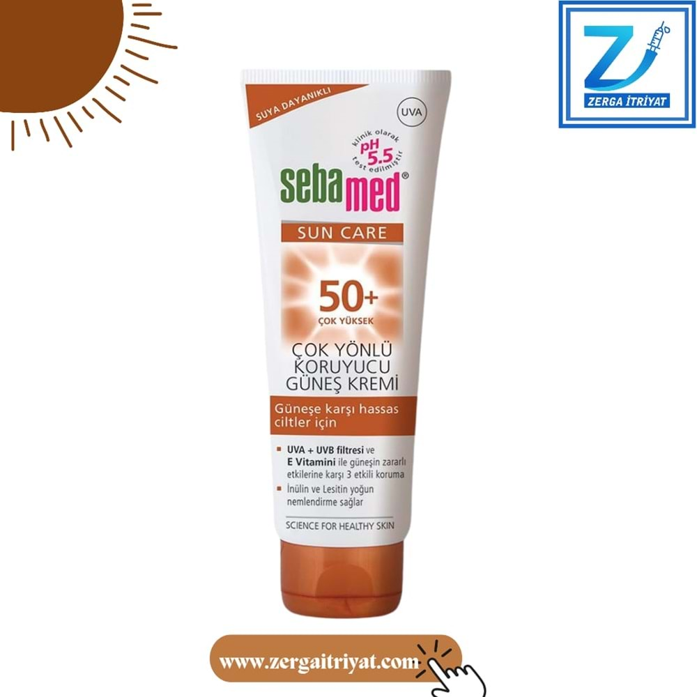 SEBAMED SUN CARE SPF 50+ ÇOK YÖNLÜ GÜNEŞ KREMİ 75 ML