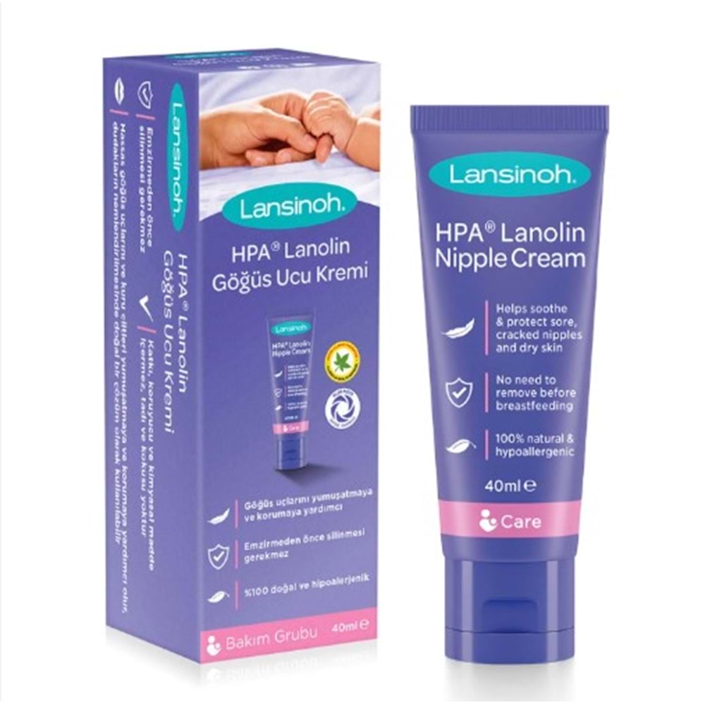 LANSINOH LANOLIN GÖĞÜS UCU KREMİ 40 ML