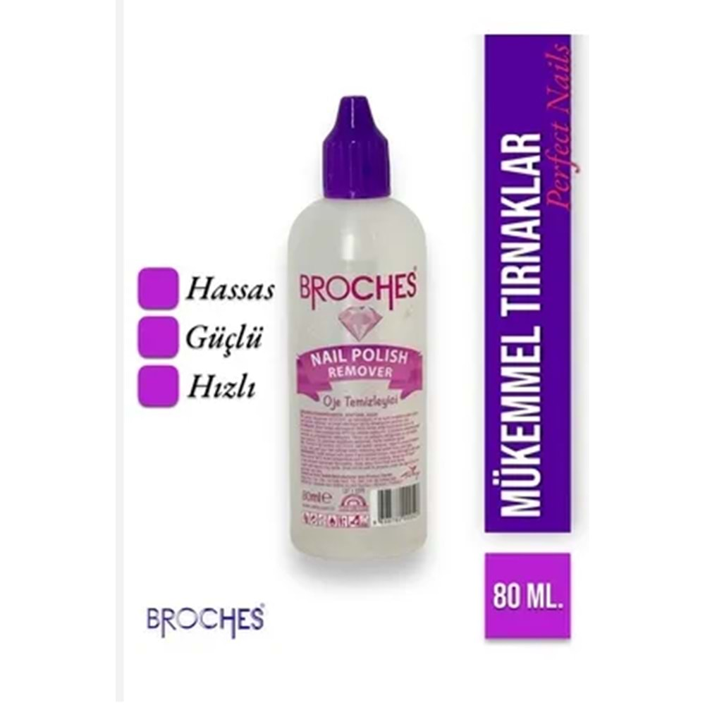 BROCHES ASETON ( OJE ÇIKARICI ) 80 ML