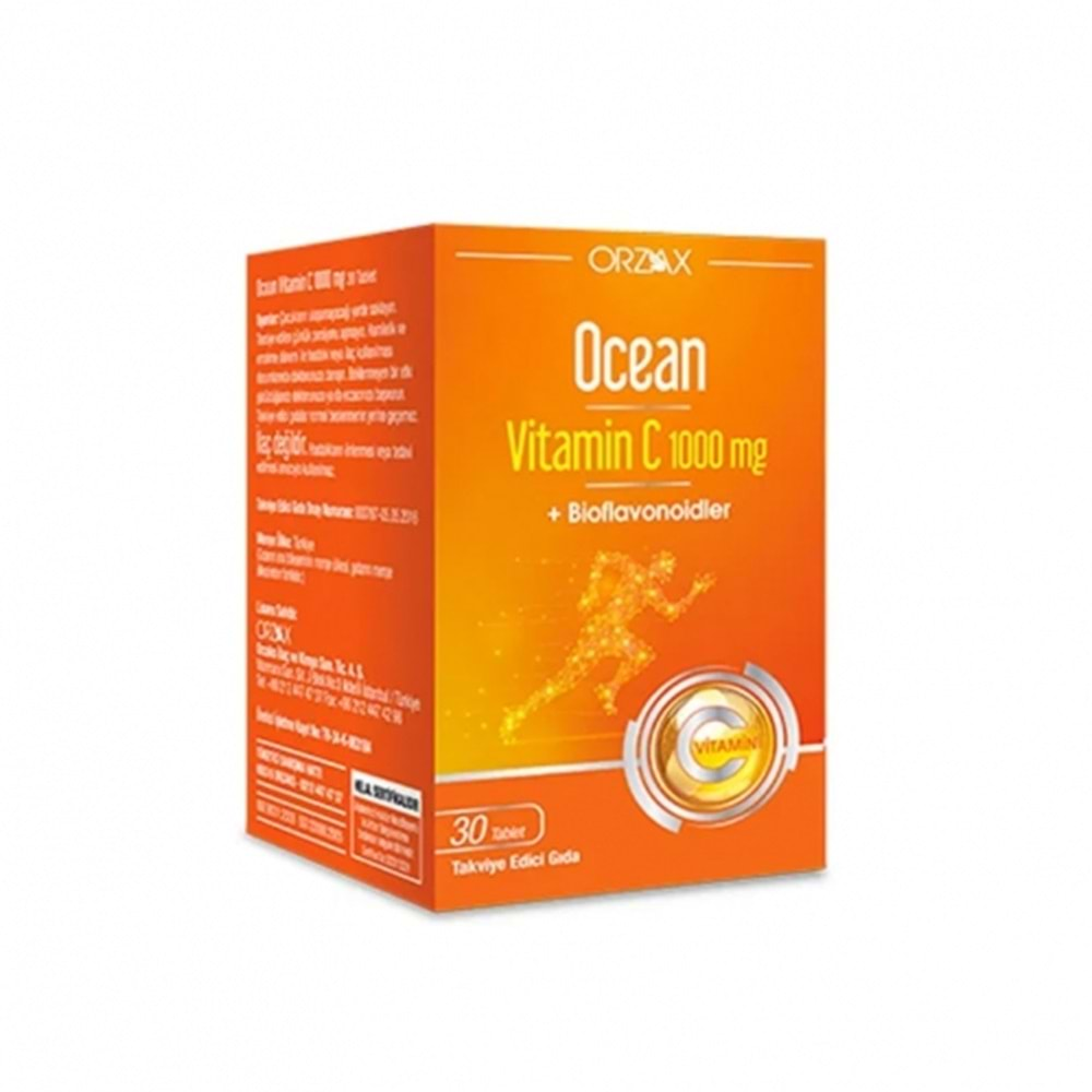 OCEAN VİTAMİN C 1000 MG 30 KAPSÜL