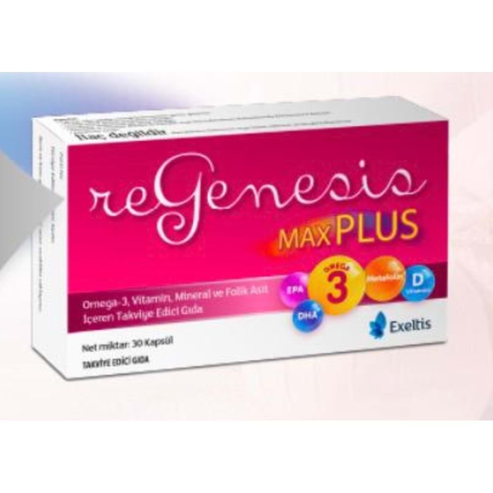 REGENESİS MAX PLUS 30 KAPSÜL