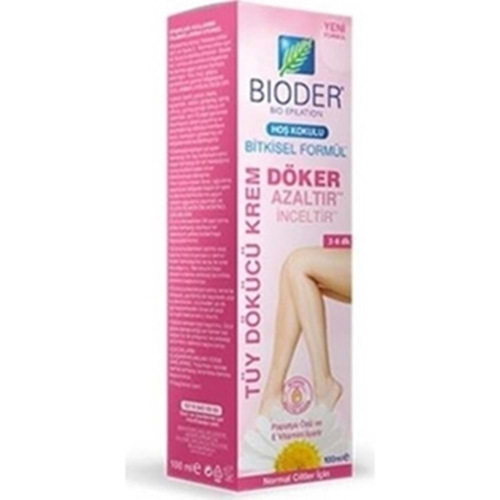 BİODER KADINLARA ÖZEL BİTKİSEL TÜY DÖKÜCÜ KREM 100 ML