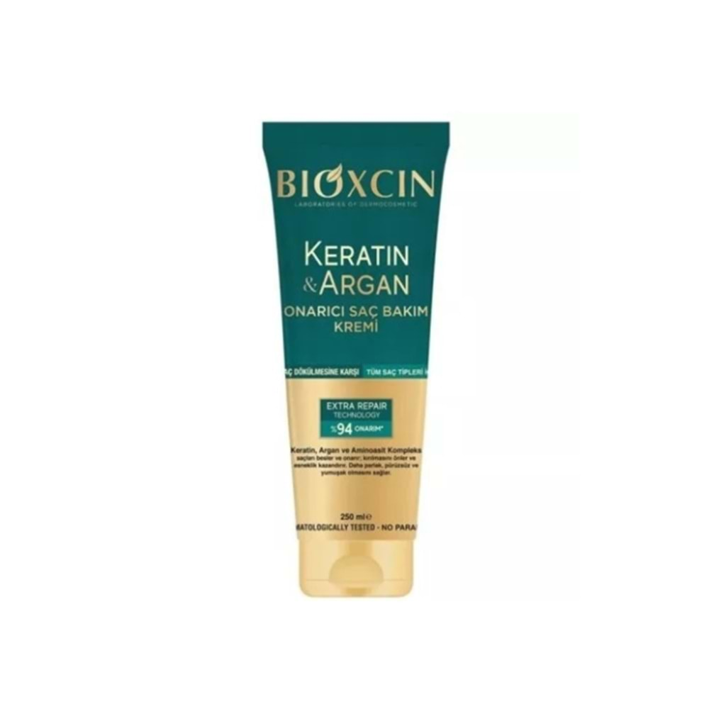 BİOXCİN KERATİN & ARGAN ONARICI SAÇ BAKIM KREMİ 250 ML ( TÜM SAÇLAR İÇİN )