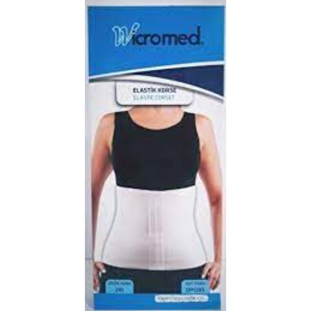 WİCROMED ELASTİK KORSE CIRTLI NO 4 ( XL )