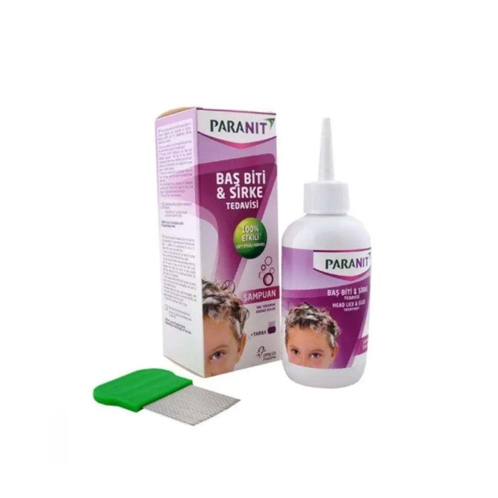 PARANİT BİT ŞAMPUANI 100 ML ( ÇELİK TARAKLI )