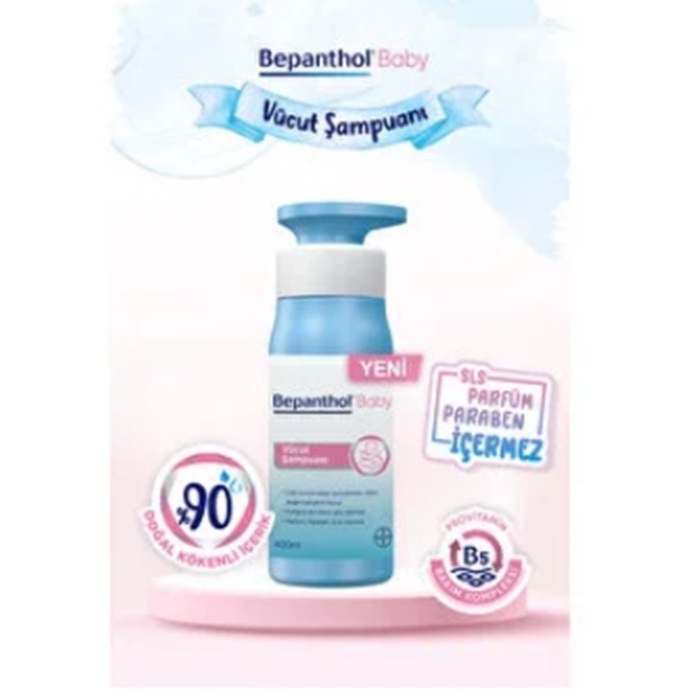 BEPANTHOL BABY VÜCUT ŞAMPUANI 400 ML