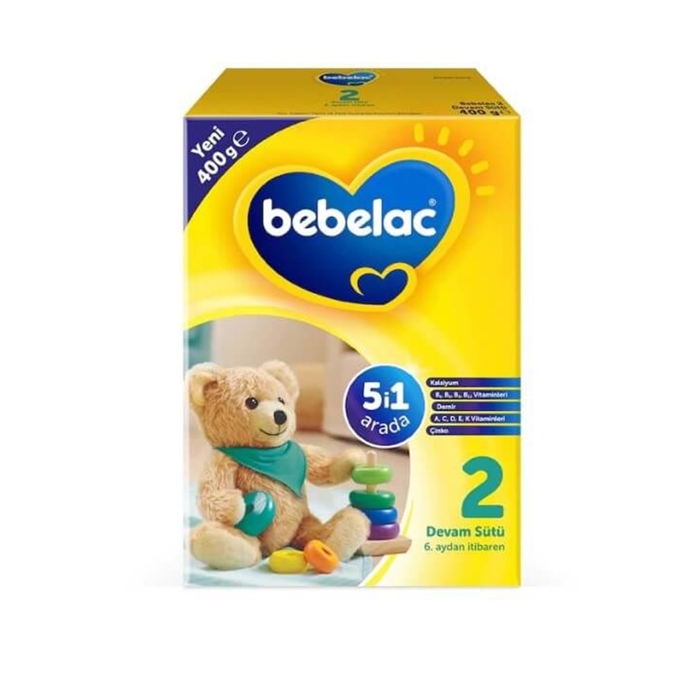 BEBELAC MAMA DEVAM SÜTÜ 6 + AY 400 GR NO :2