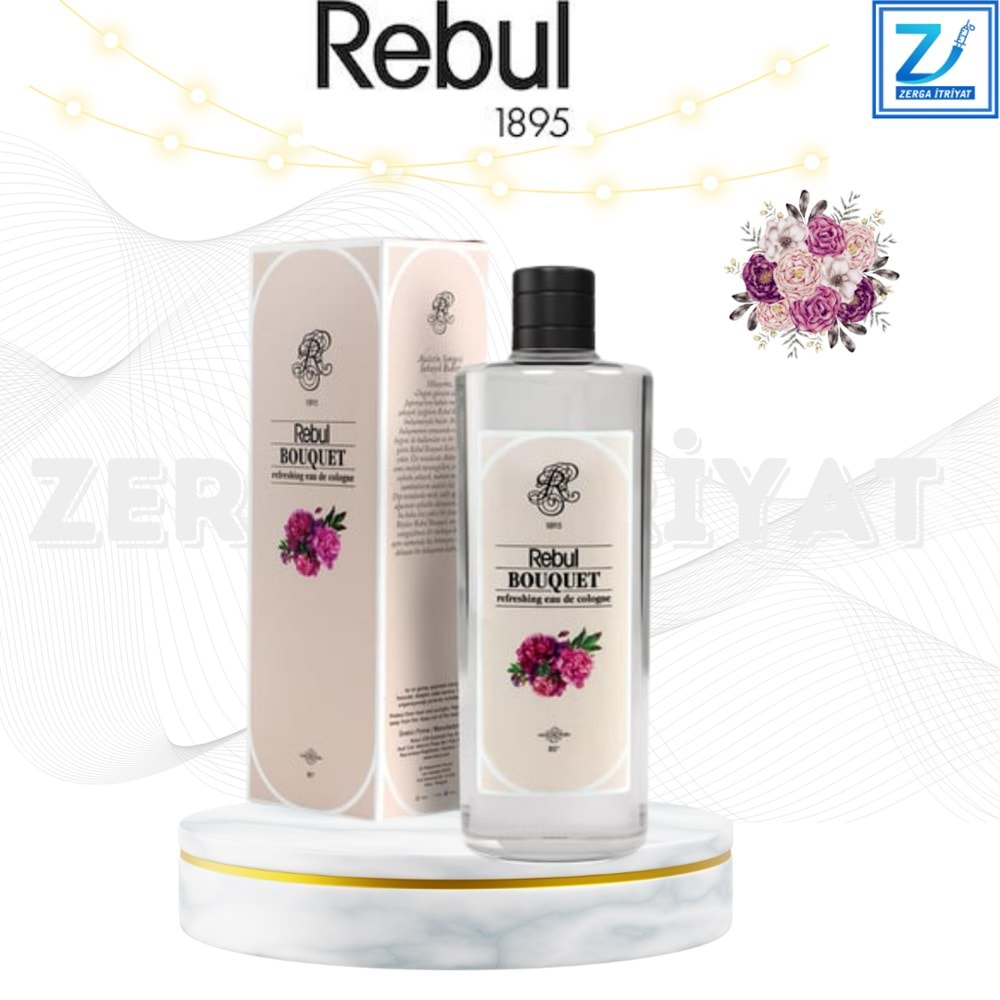 REBUL KOLONYA BOUQUET 250 ML ( CAM ŞİŞE )