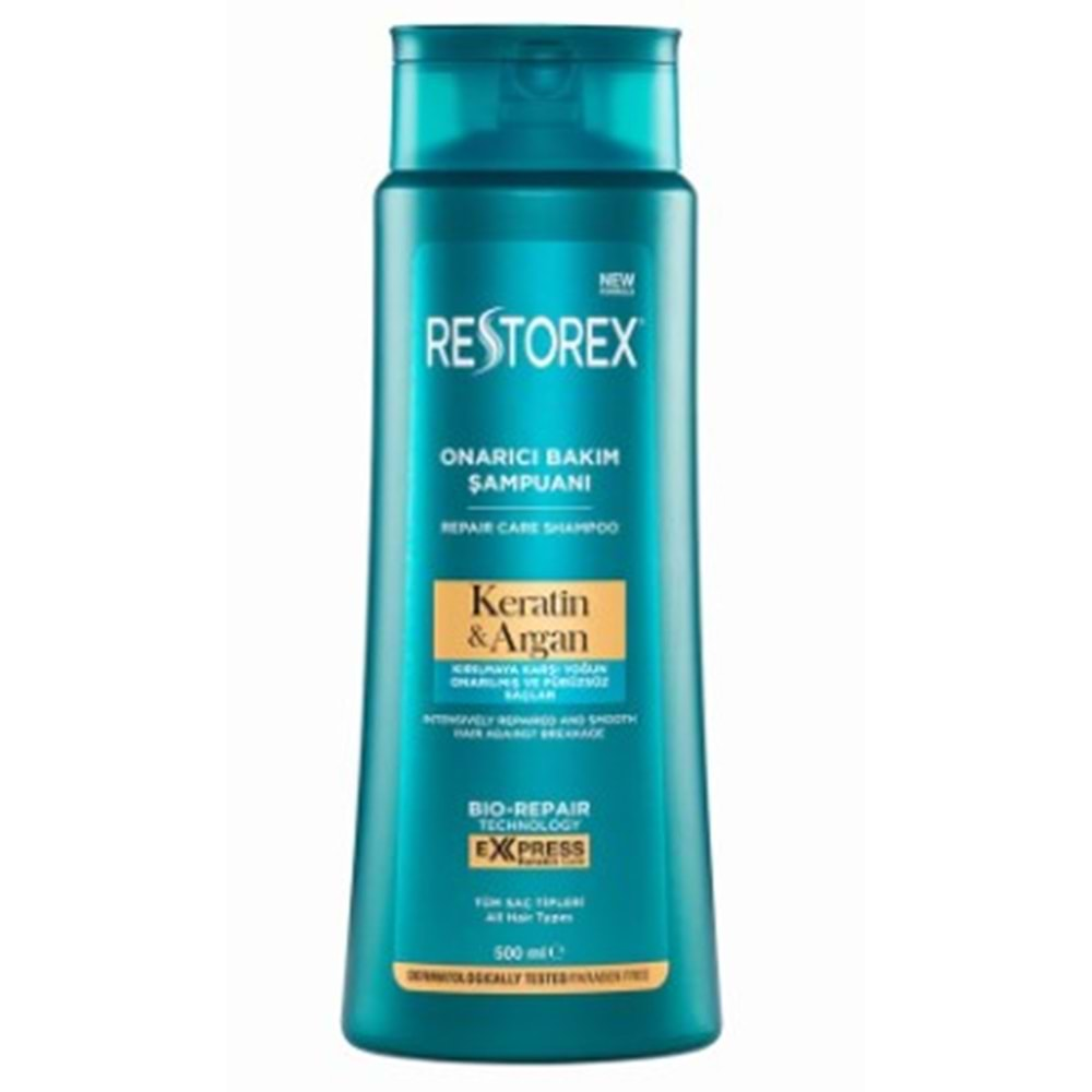 RESTOREX ONARICI BAKIM ŞAMPUANI 500 ML ( KERATİN & ARGAN )