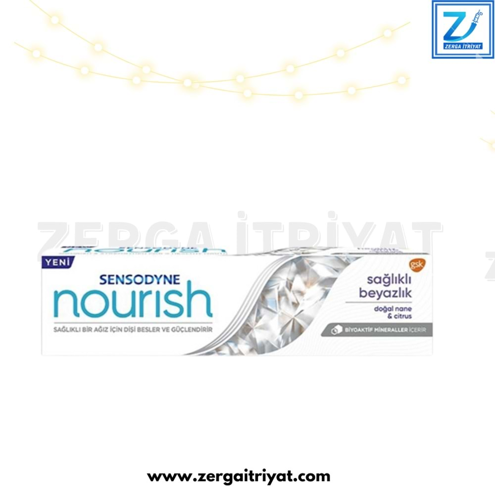 SENSOYDNE NOURISH DİŞ MACUNU 50 ML DOĞAL NANE