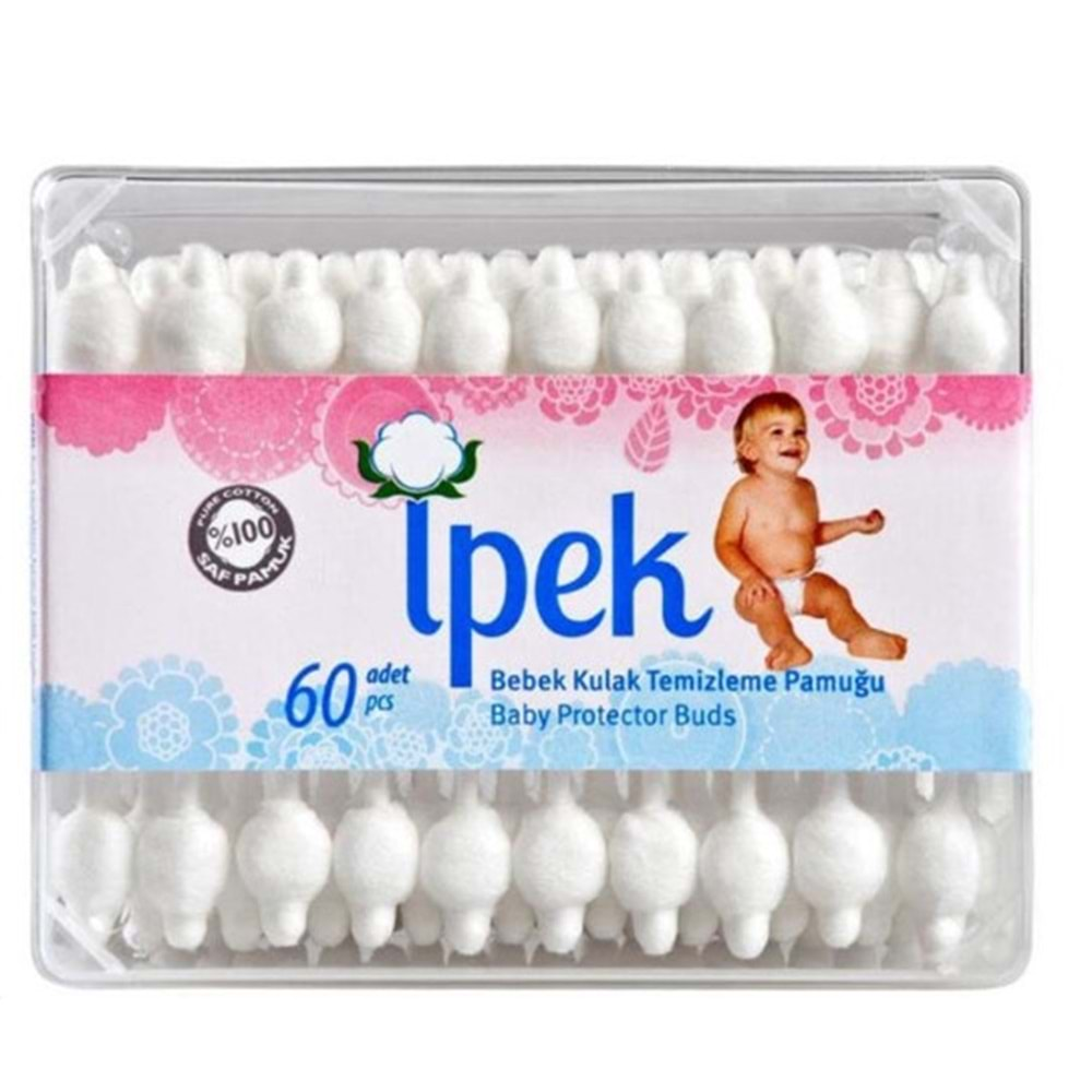 İPEK BEBEK KULAK ÇUBUĞU 60 LI