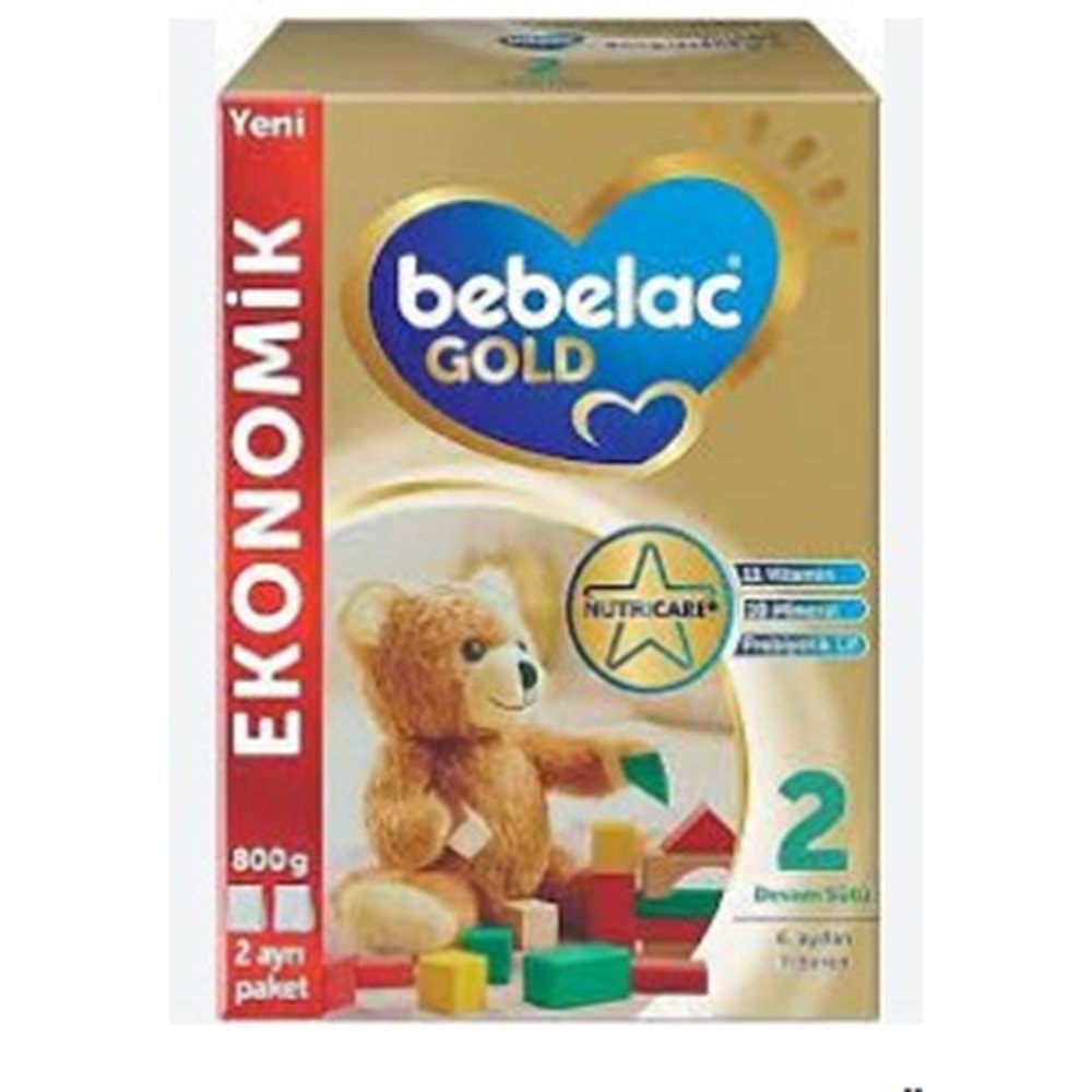 BEBELAC GOLD MAMA BEBEK SÜTÜ 6+ AY 800 GR NO : 2