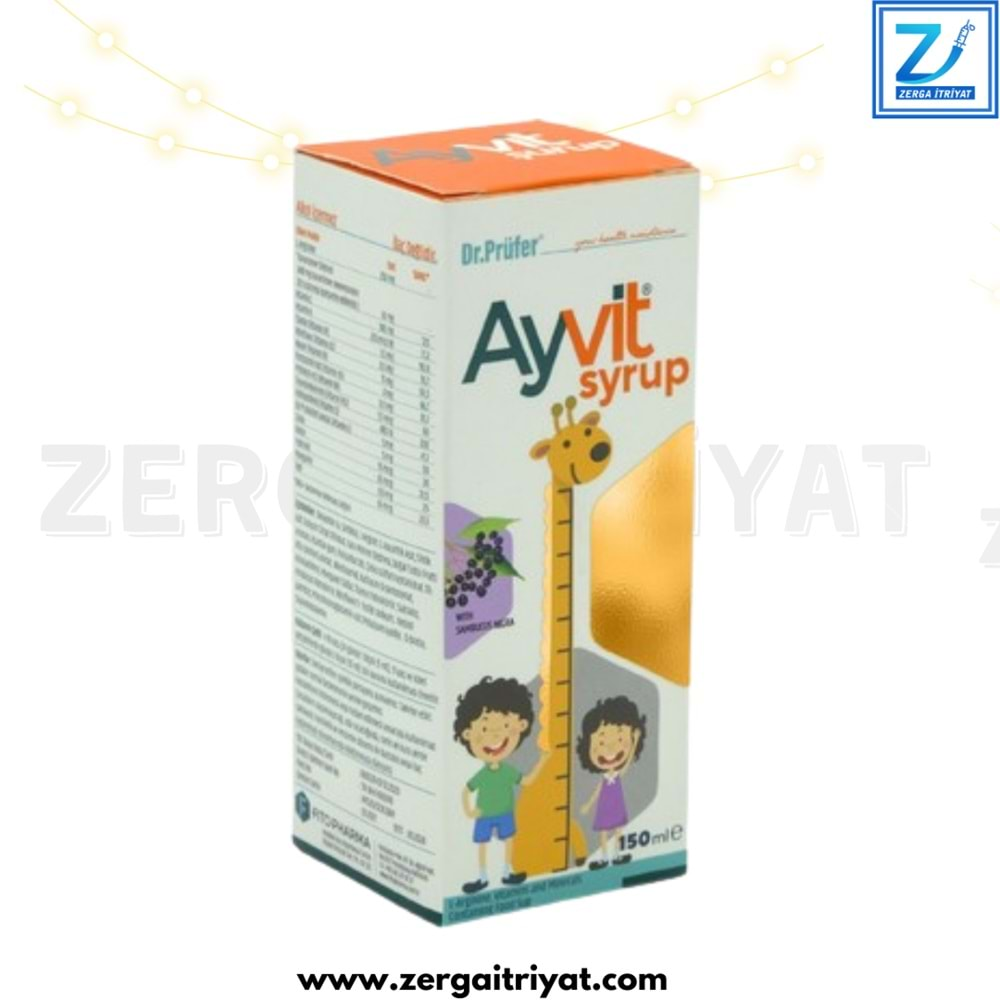 AYVİT FOCUS ŞURUP 150 ML ( ARGİVİT )