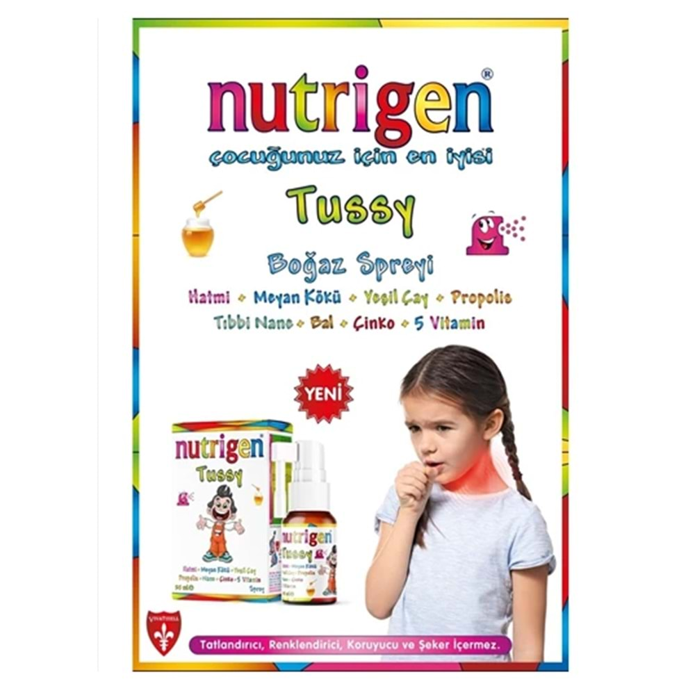 NUTRIGEN TUSSY BOGAZ SPRY 25ML