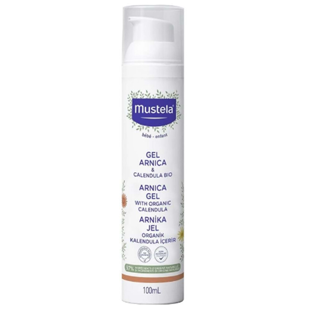 MUSTELA ARNİCA GEL WİTH ORGANİC CALENDULA 100 ML ( MORLUK & TAHRİŞ & ŞİŞKİNLİKLERİ RAHATLATIR ) 9.AYDAN İTİBAREN