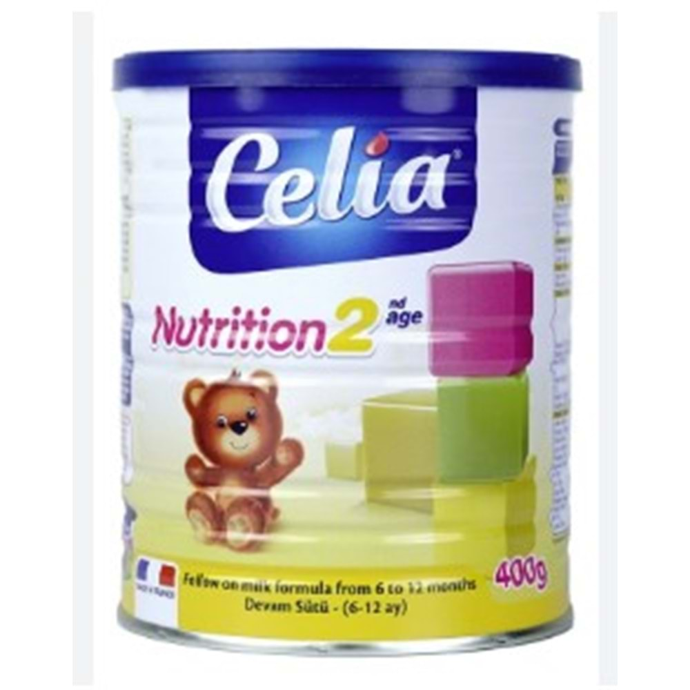 CELİA BEBEK SÜTÜ 6-18 AY 400 GR NO:2