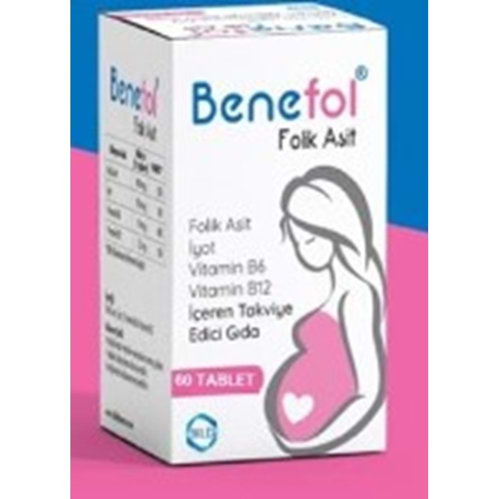 BENEFOL FOLİK ASİT 60 TABLET