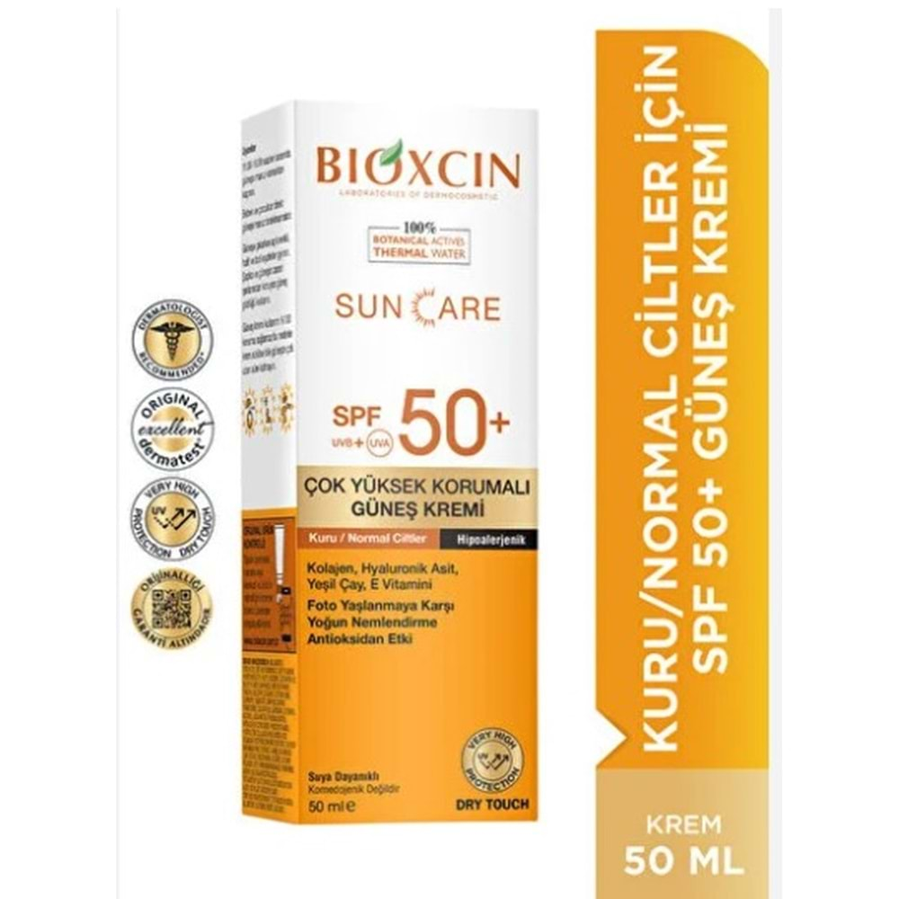 BİOXCİN GÜNEŞ KREMİ SUN CARE SPF50+ ACNIUM ÇOK YÜKSEK KORUMALI ( AKNEYE EĞİMLİ CİLTLER İÇİN ) 150 ML