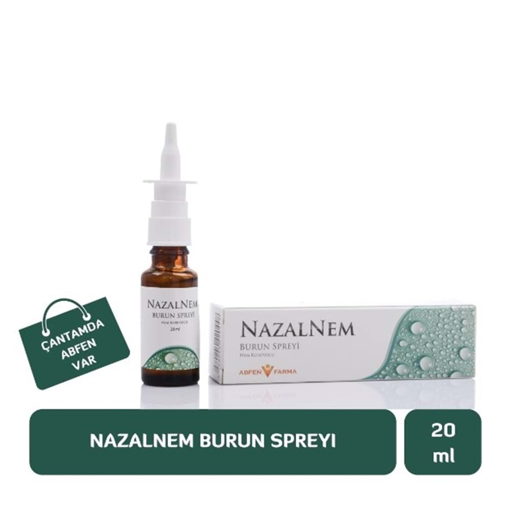 NAZALNEM BURUN SPREYİ 20 ML ( NEMLENDİRİCİ )