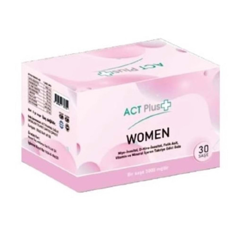 ACT PLUS WOMEN 30 SAŞE TAKVİYE EDİCİ GIDA