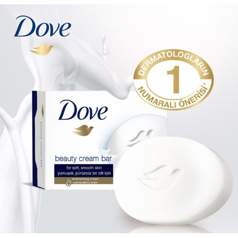 DOVE BEAUTY CREAM KLASİK (CİLDİ NEMLENDİRİR VE PEELİNG ETKİLİ) 90 G SABUN