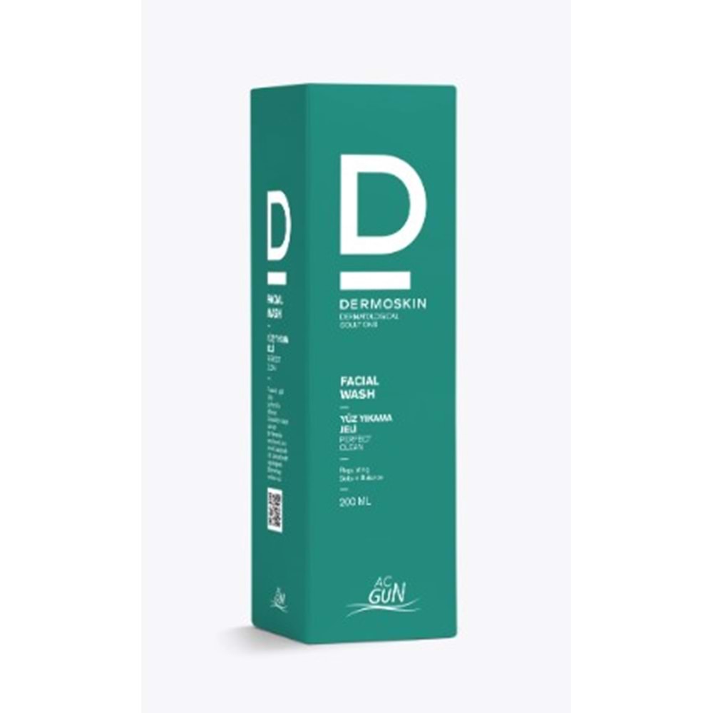 DERMOSKİN ACGUN YÜZ YIKAMA JELİ 200 ML