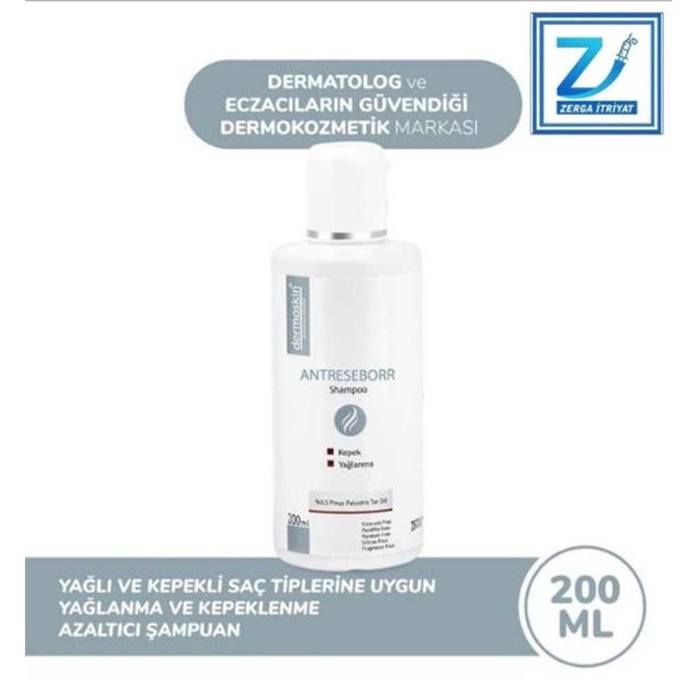 DERMOSKİN ŞAMPUAN ANTİSEBORRHEİC 200 ML