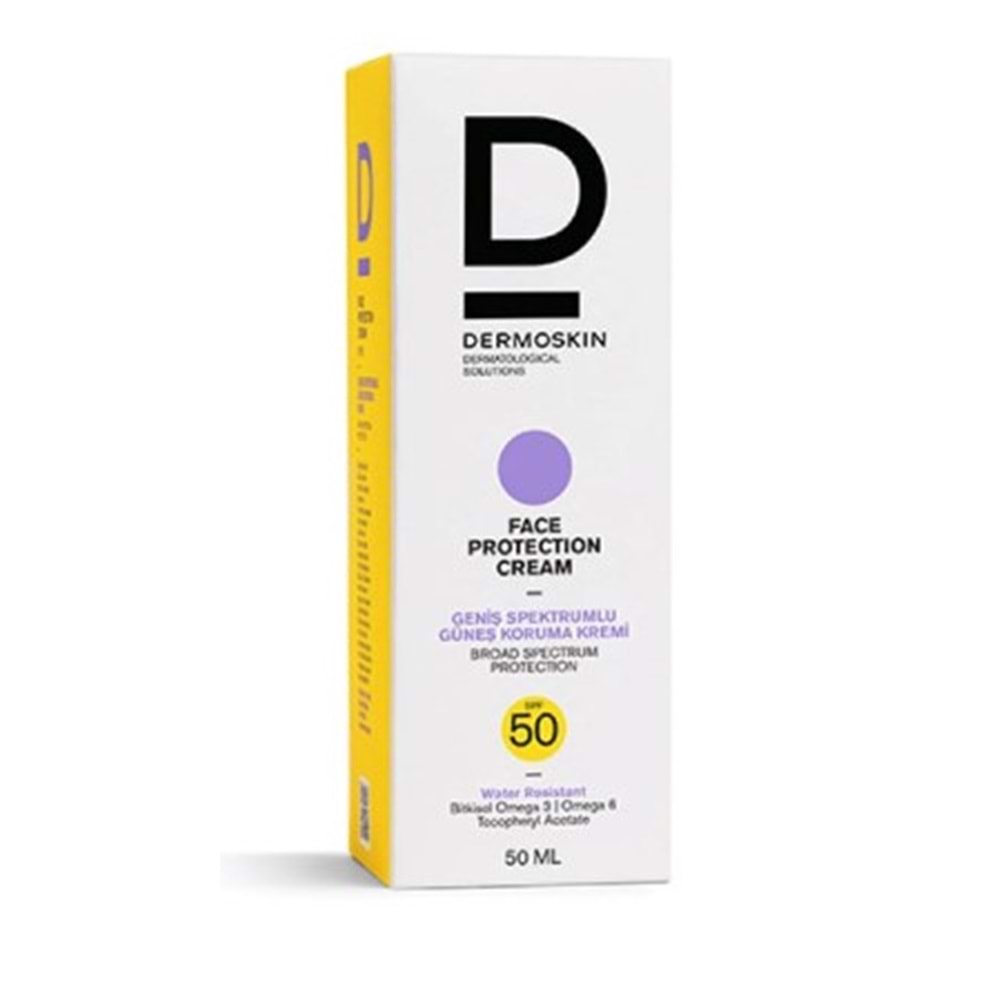 DERMOSKİN SUN SPF 50 PLUS GÜNEŞ KREMİ 50 ML