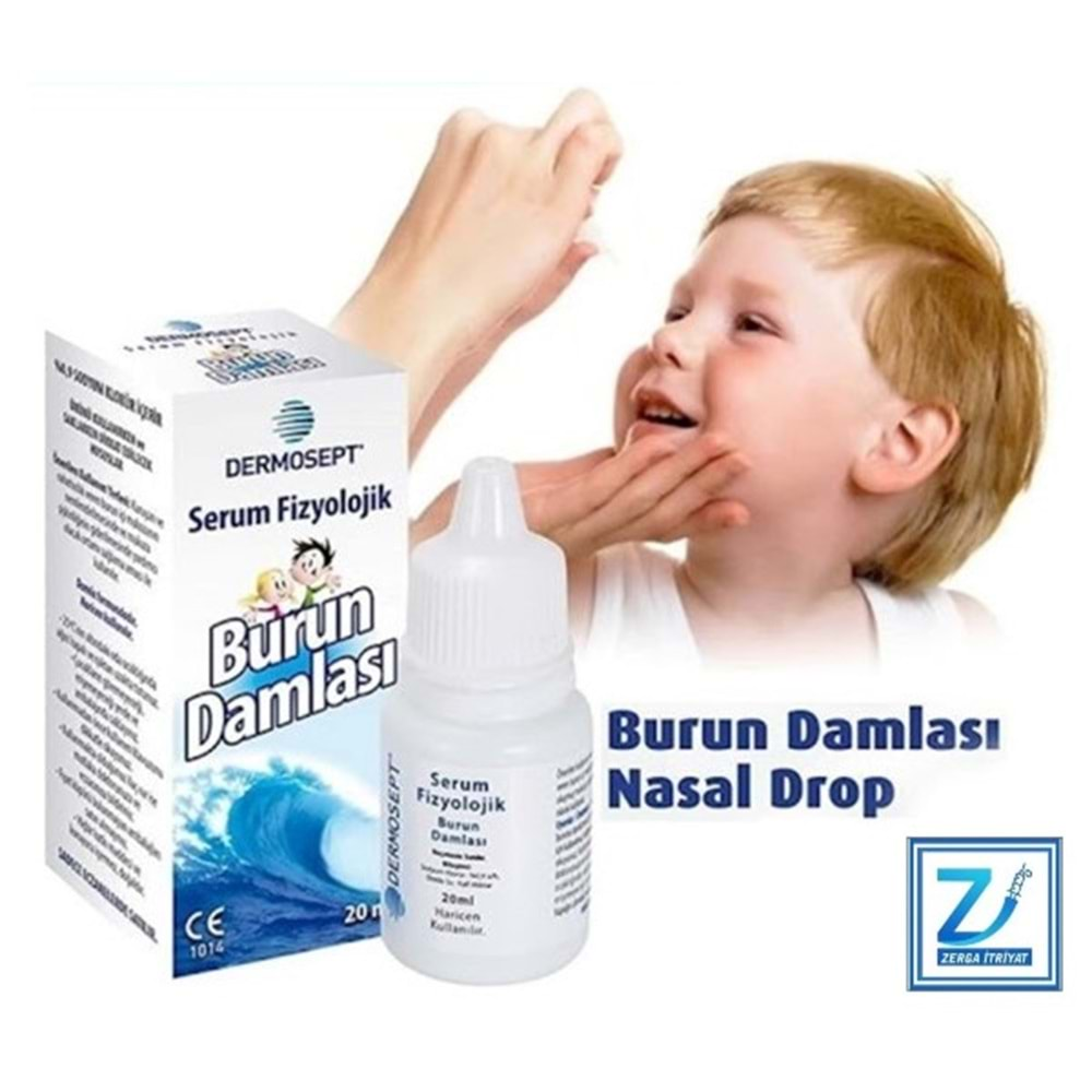 DERMOSEPT SERUM FİZYOLOJİK BURUN DAMLASI 20ML