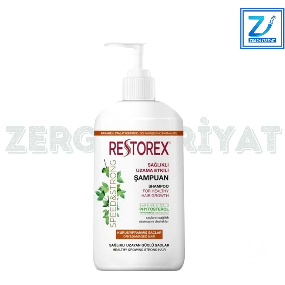 RESTOREX ŞAMPUAN KURU VE YIPRANMIŞ SAÇLAR İÇİN 1000 ML