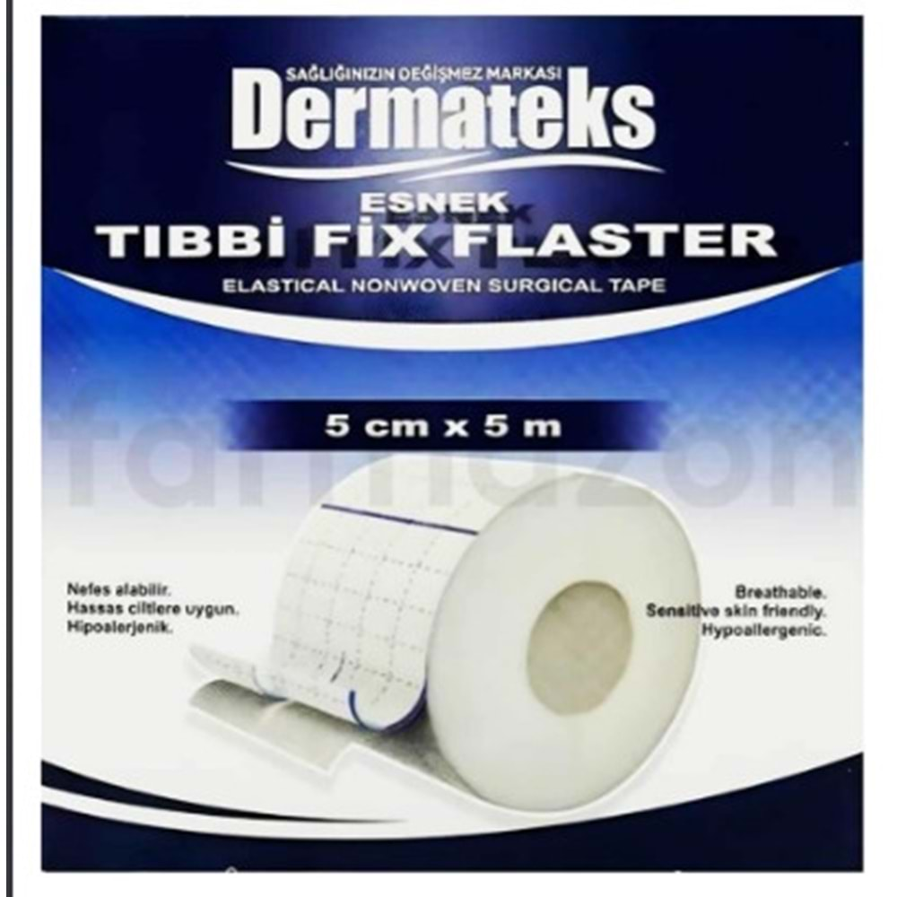 DERMATEKS ESNEK FİX FLASTER 5CMX5MT