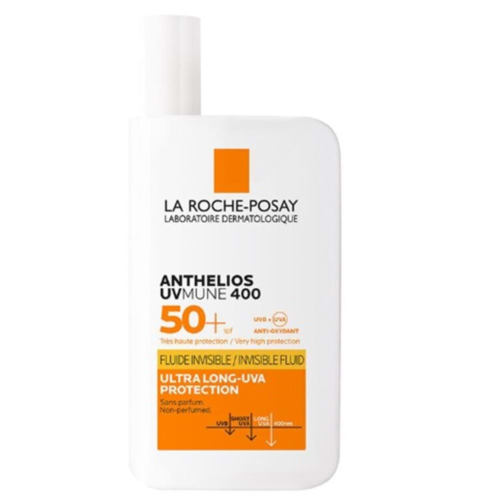 LA ROCHE POSAY ANTHELIOS UVMUNE 400 SPF 50+SHAKA FLUIDE KARMA CİLTLER İÇİN GÜNEŞ KREMİ