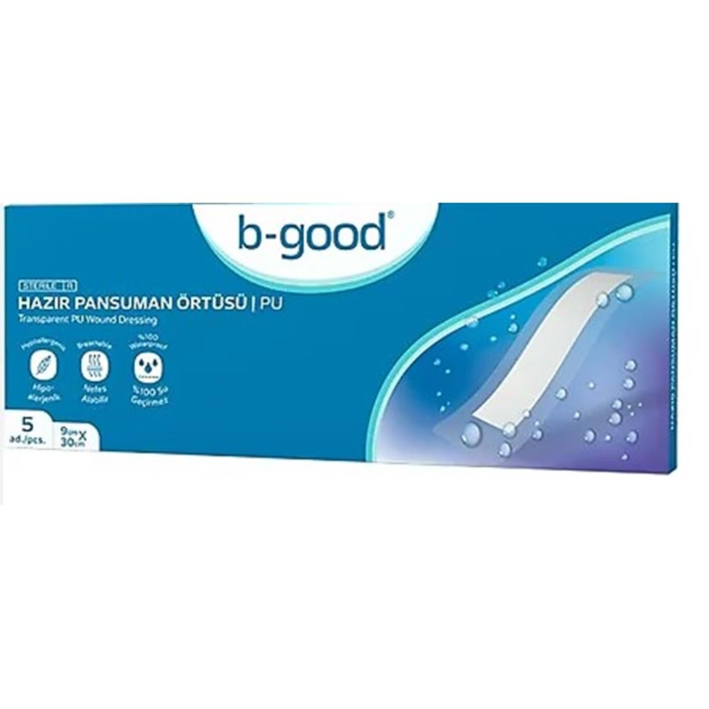 B-GOOD HAZIR YARA (SEZARYEN ) ÖRTÜSÜ 9*30 TEKLİ