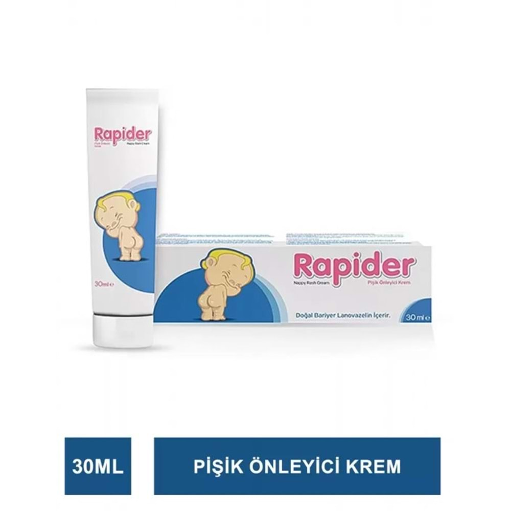 RAPİDER PİŞİK ÖNLEYİCİ KREM 30 ML