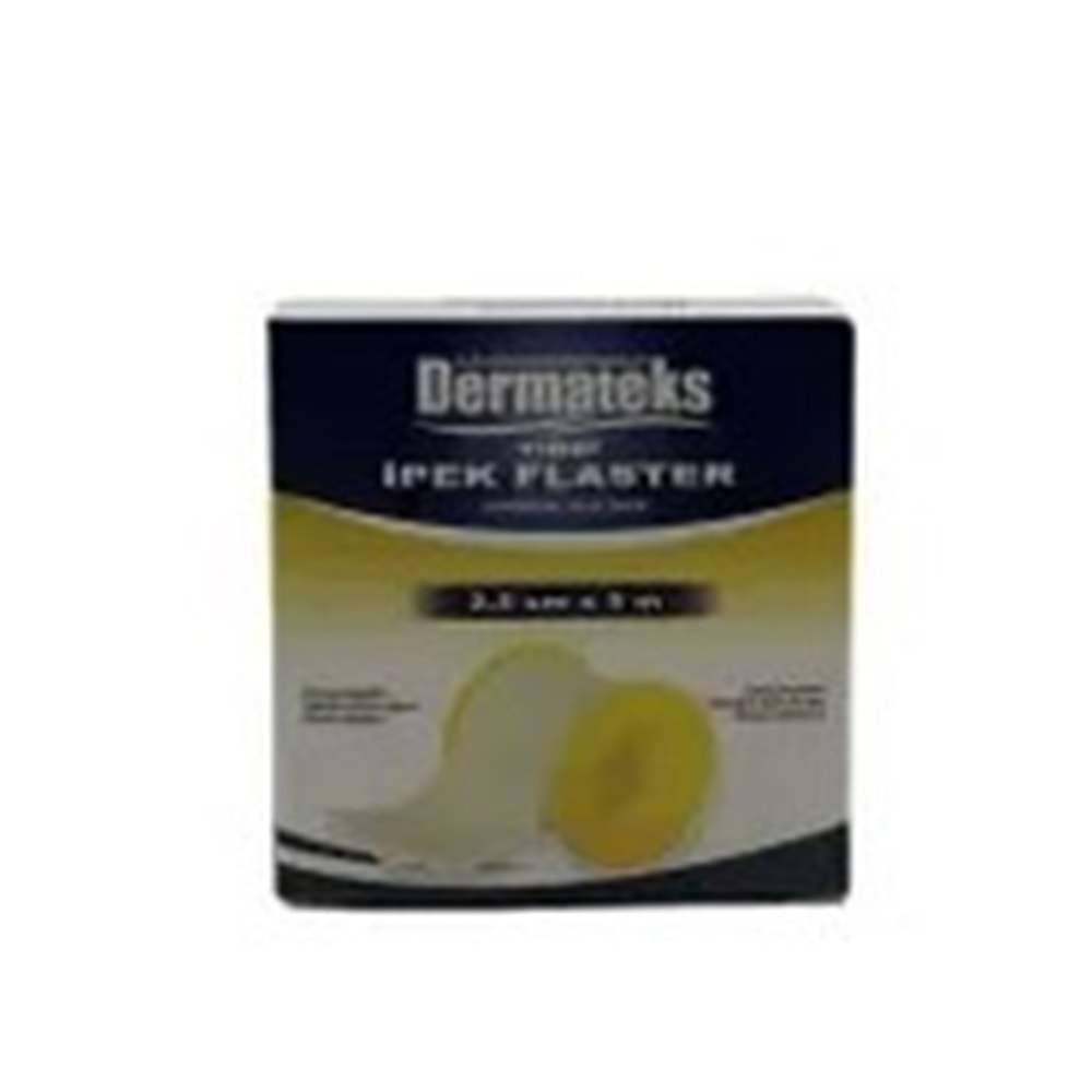 DERMATEKS TIBBİ İPEK FLASTER 2,5 CM X 5 MT