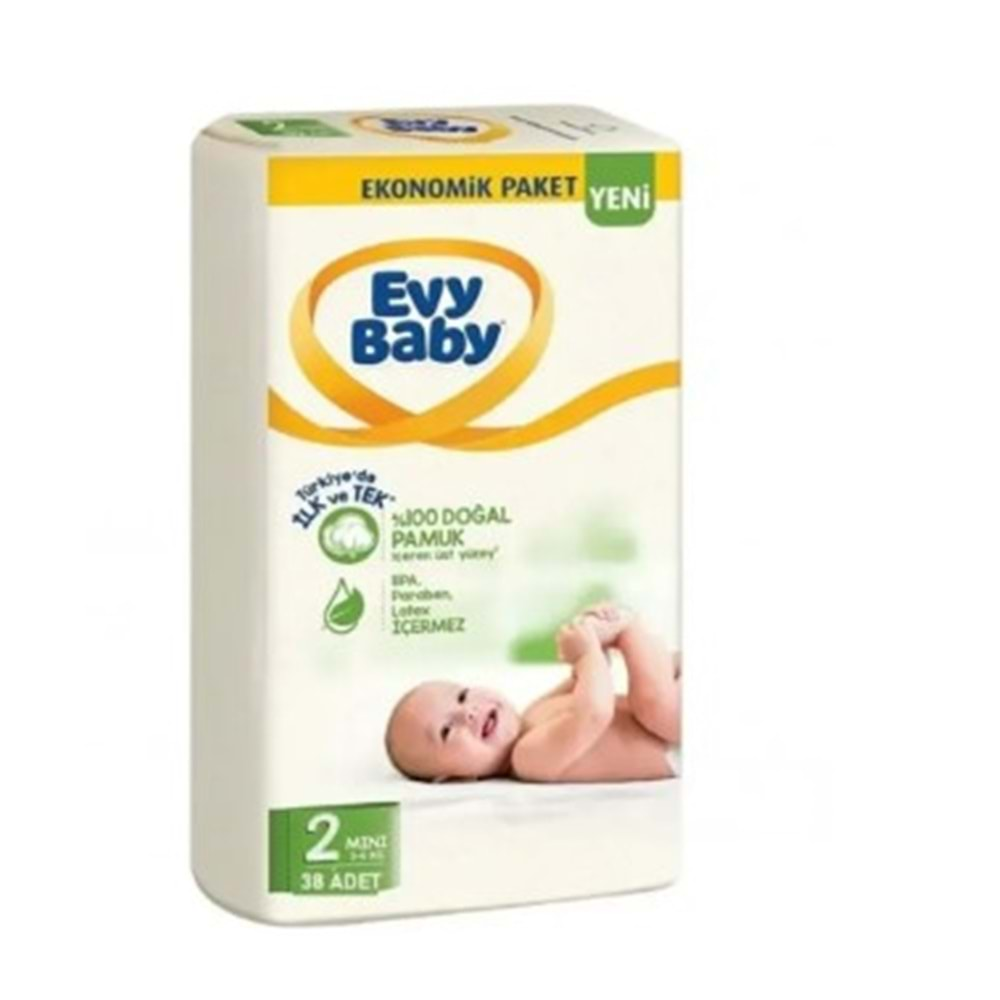 EVY BABY ÇOCUK BEZİ NO:2 38 Lİ