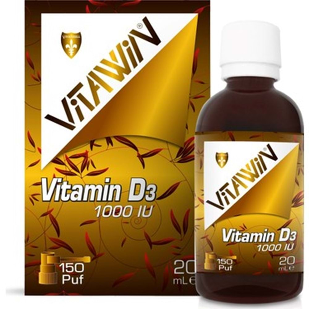 VİTAWİN VİTAMİN D3 1000 IU 20 ML