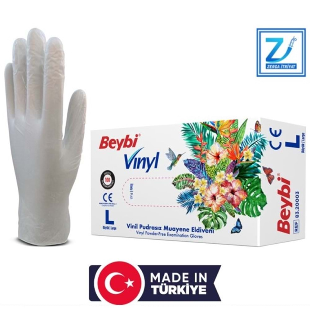 BEYBİ VİNLY PUDRASIZ ELDİVEN (LARGE)