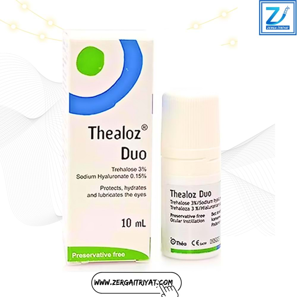 THEALOZ DUO GÖZ DAMLASI 10 ML