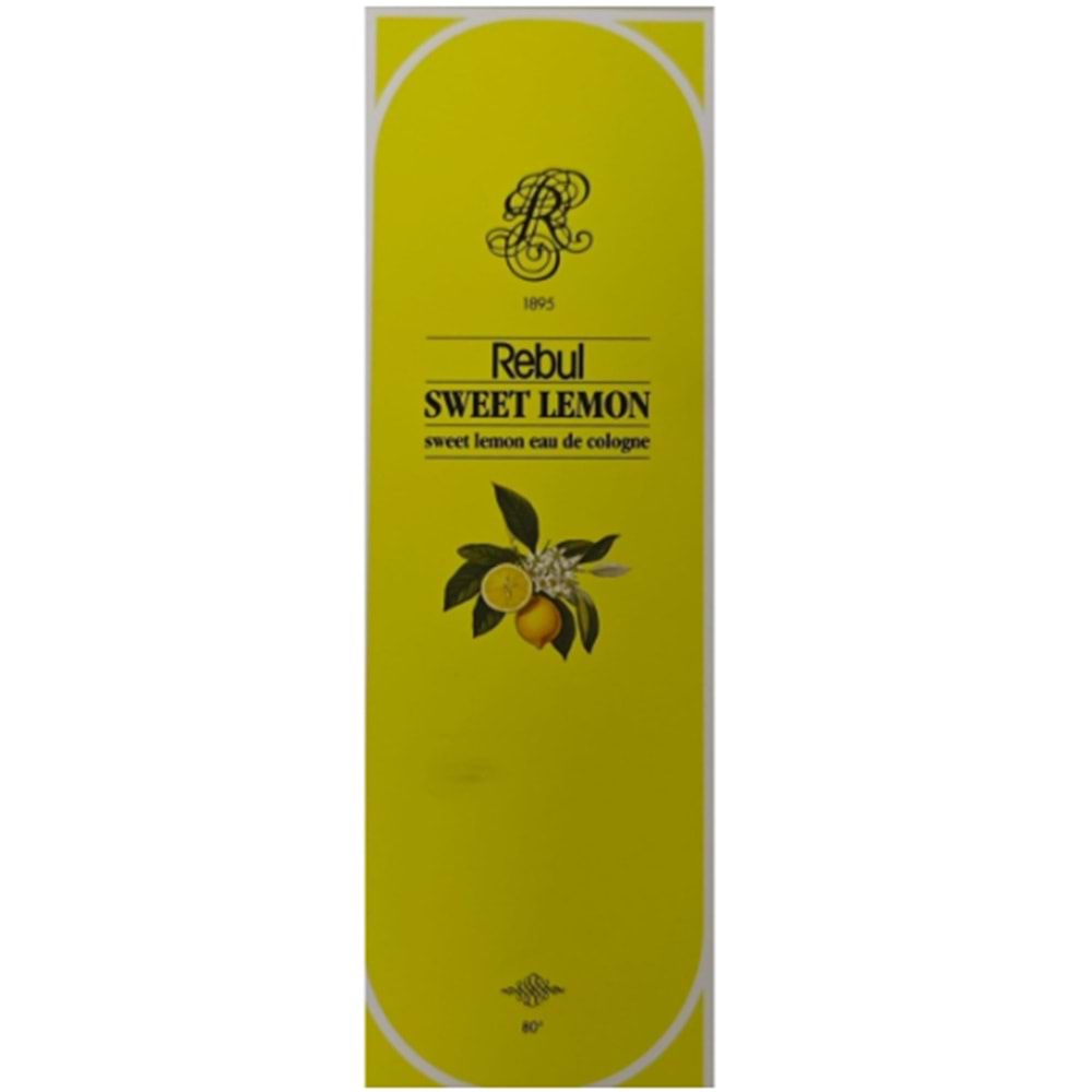 REBUL KOLONYA SWEET LEMON 250 ML ( CAM ŞİŞE )