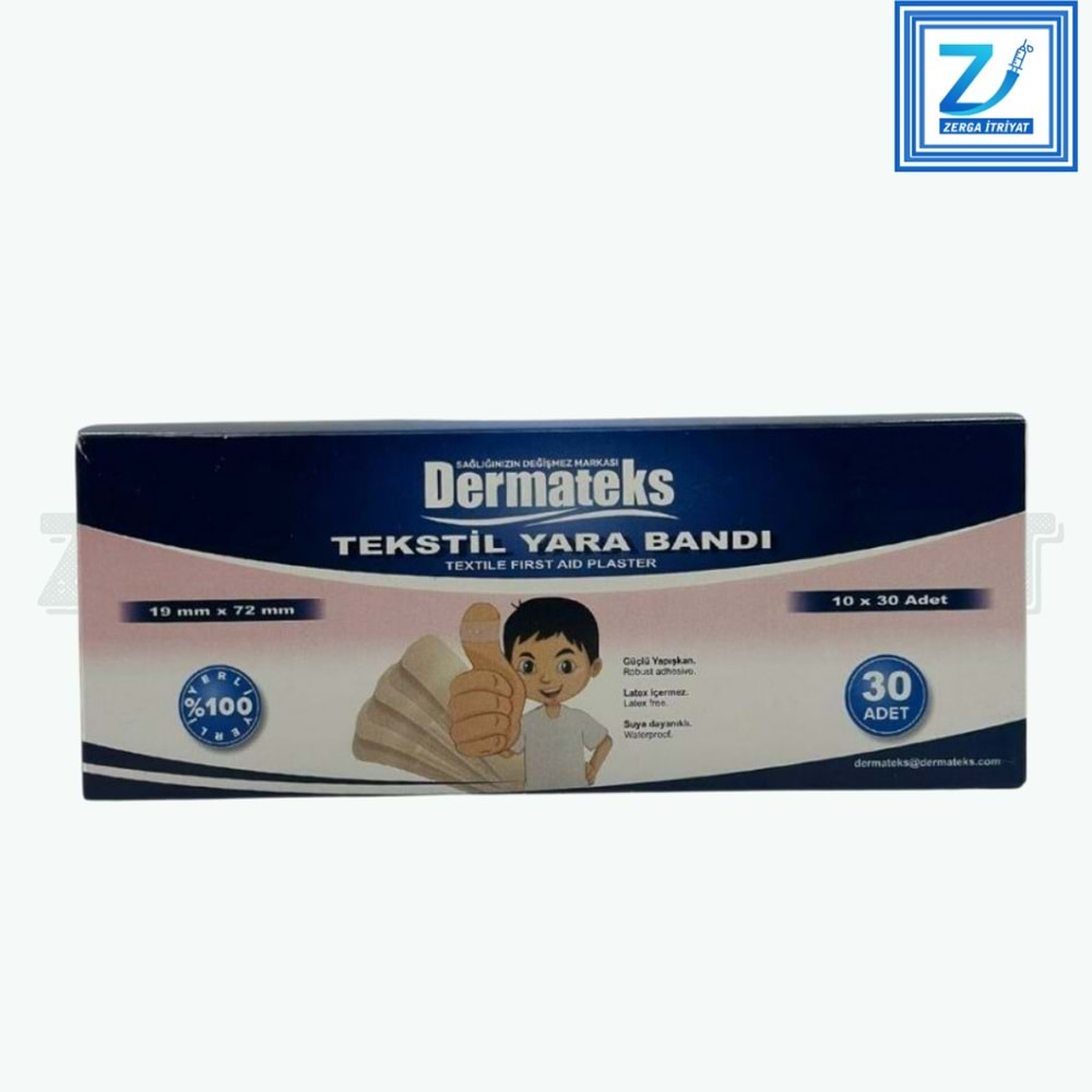 DERMATEKS YARA BANDI 10*30 LU PAKET KLASİK