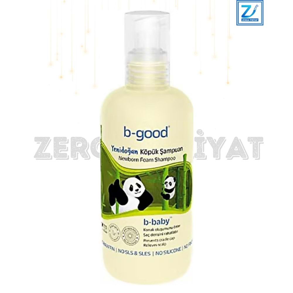 B-GOOD YENİDOĞAN KÖPÜK ŞAMPUAN 250 ML