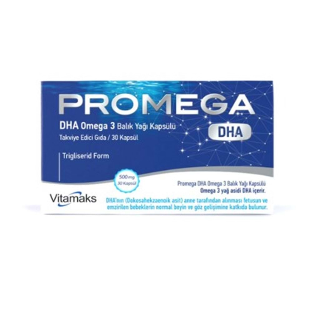 PROMEGA DHA 500 MG 30 KAPSÜL