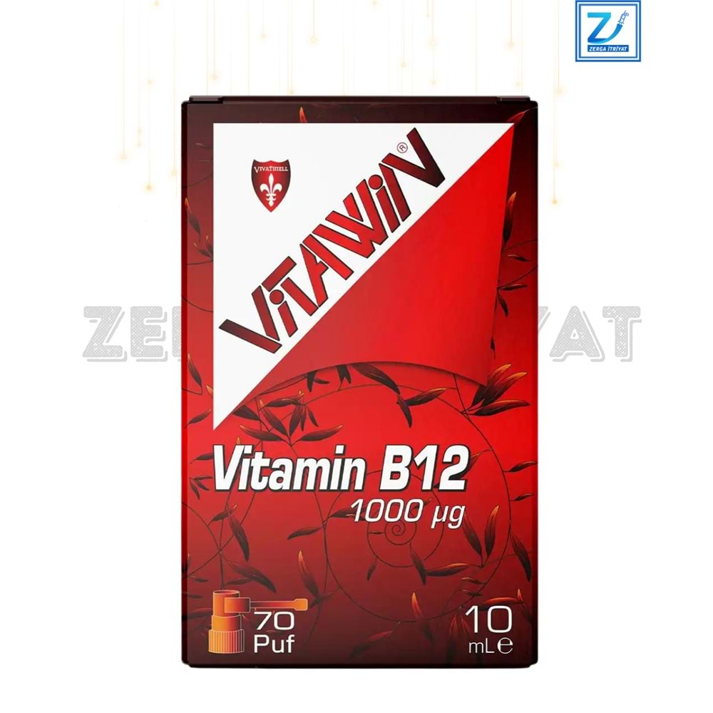 VİTAWİN VİTAMİN B12 SPREY 10 ML