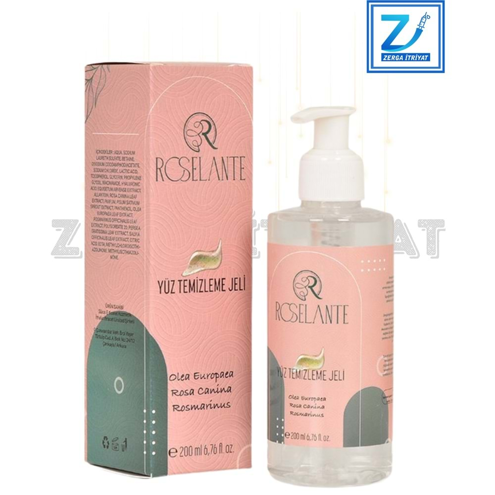 ROSELANTE YÜZ TEMİZLEME JELİ 200 ML