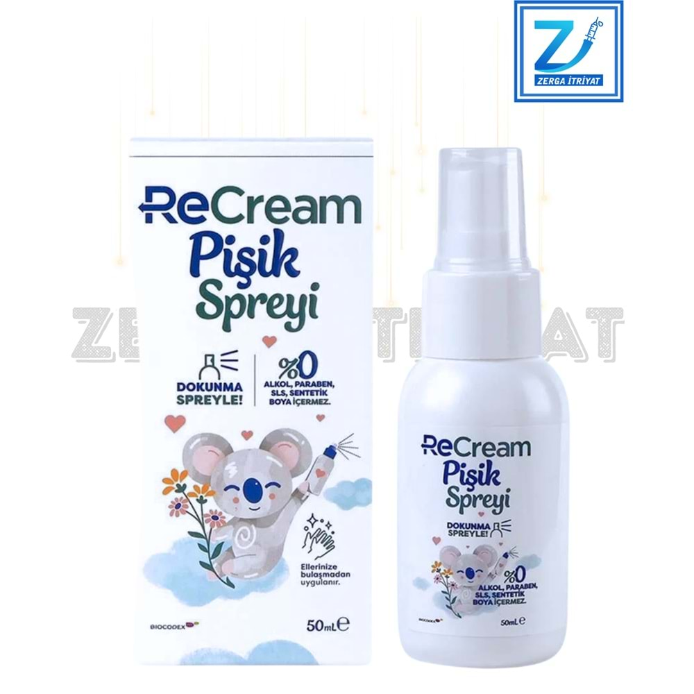 RECREAM PİŞİK SPREYİ 50 ML